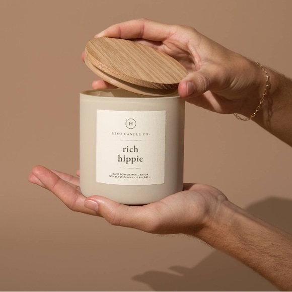 Hico Candle Company Other - Hico Candle Company Rich Hippie 14oz. Candle